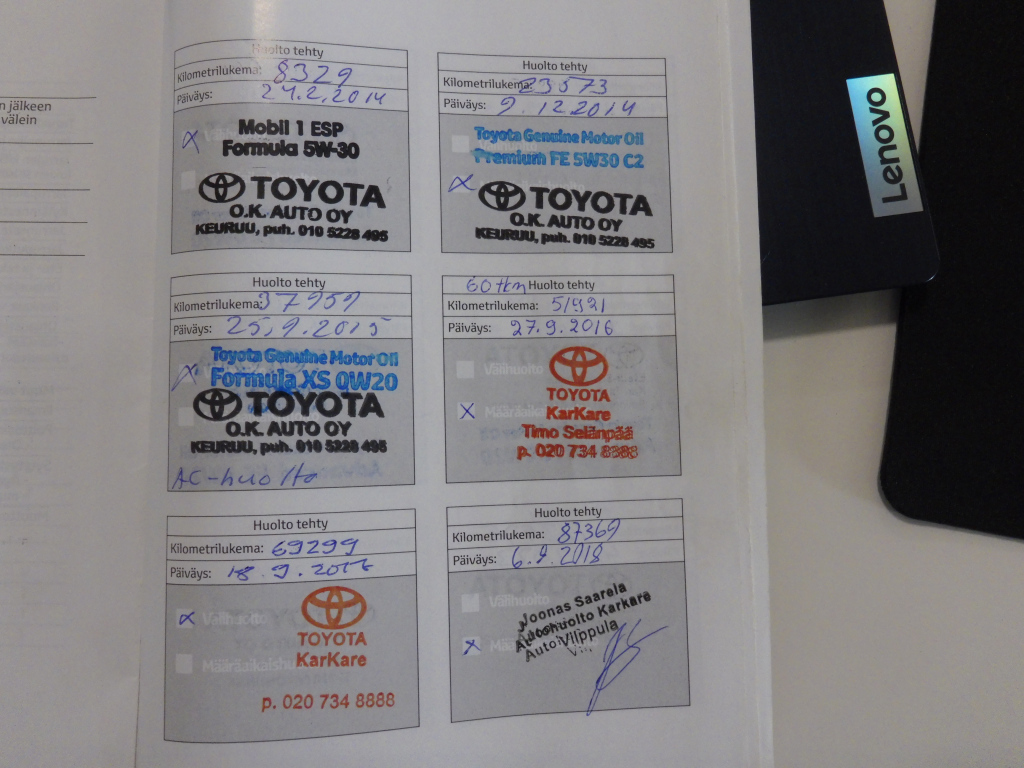 Toyota Avensis vaihtoauto