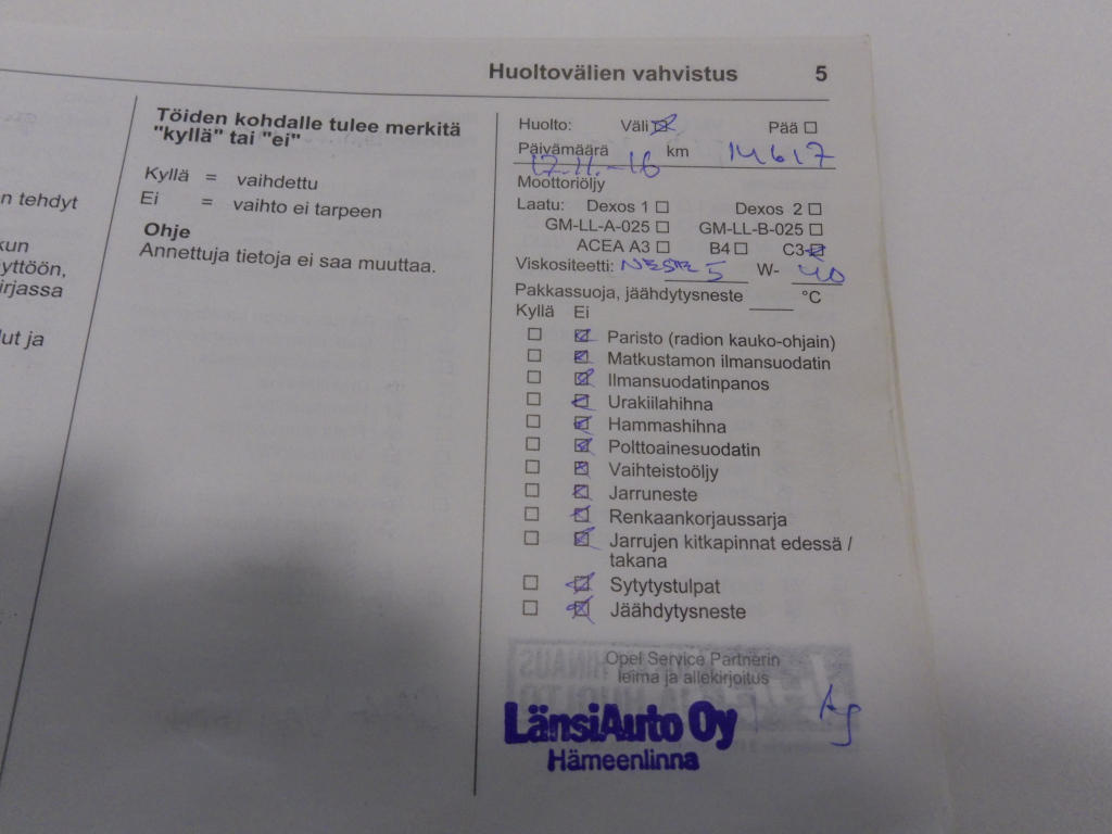 Opel Astra vaihtoauto