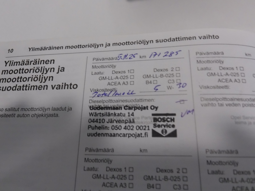 Opel Astra vaihtoauto