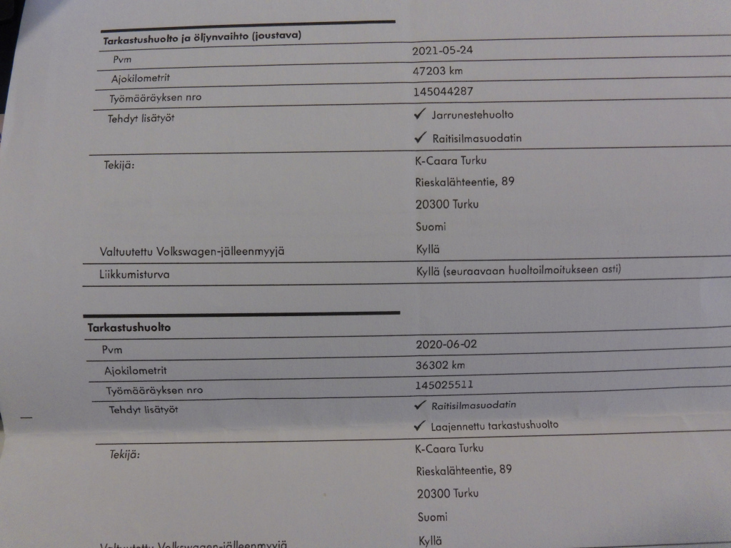 Volkswagen Golf vaihtoauto
