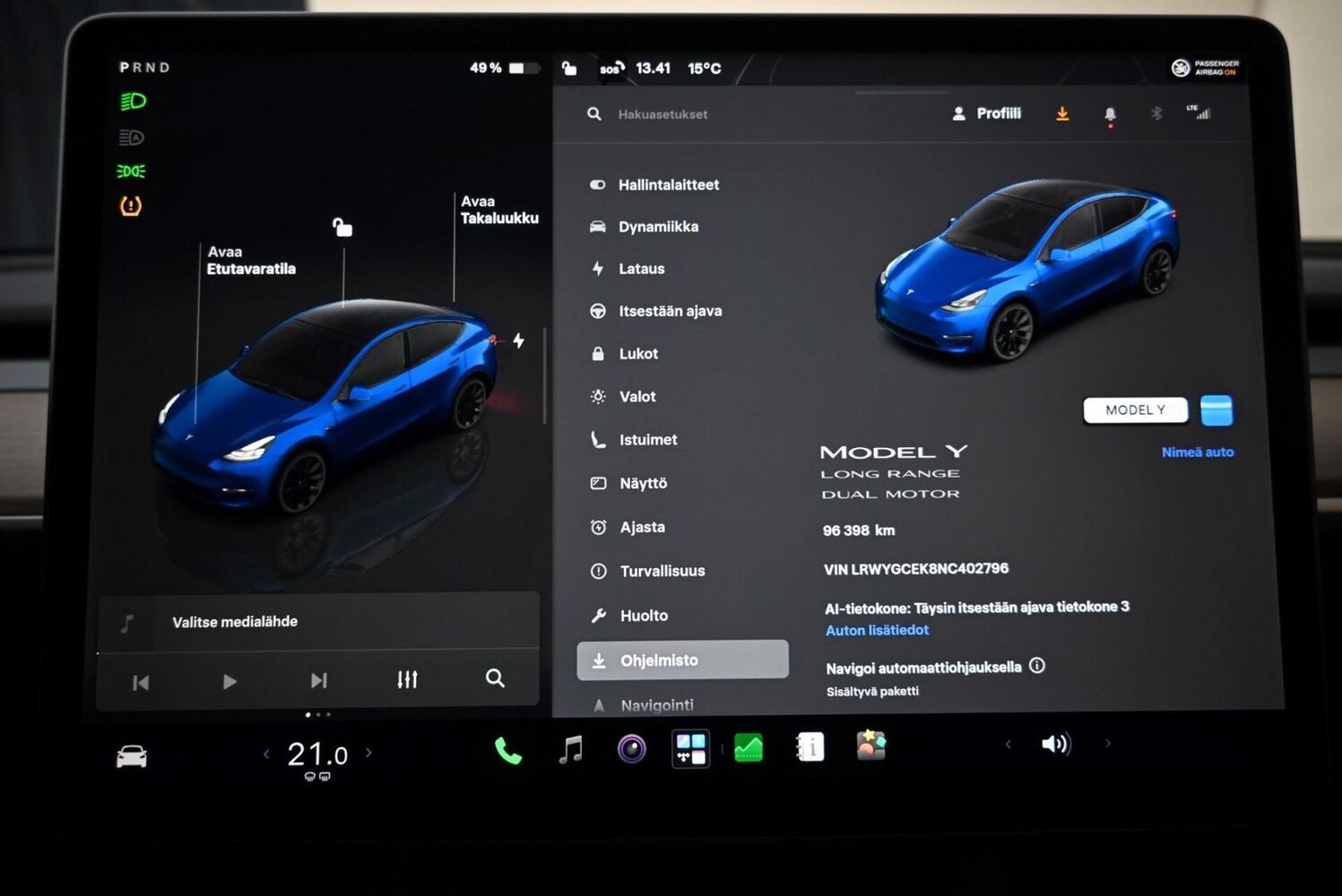 Tesla Model Y vaihtoauto