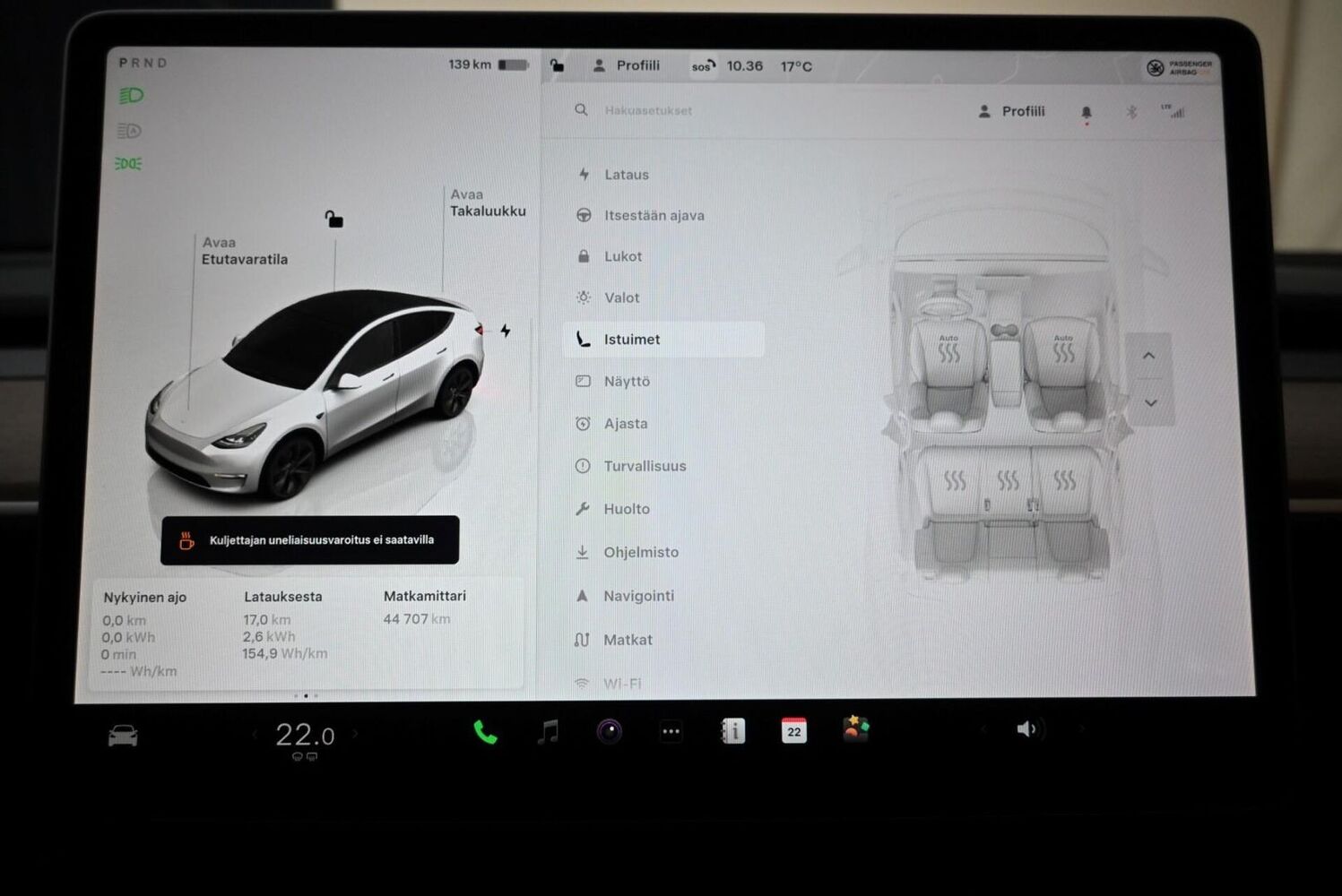 Tesla Model Y vaihtoauto