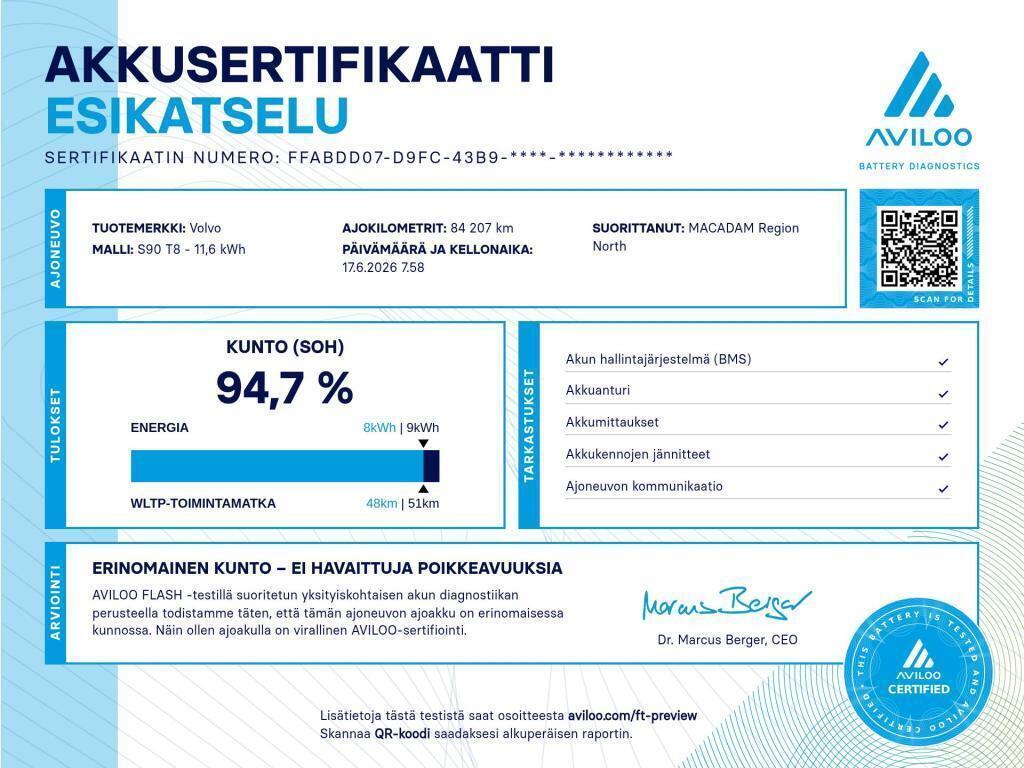 Volvo S90 vaihtoauto