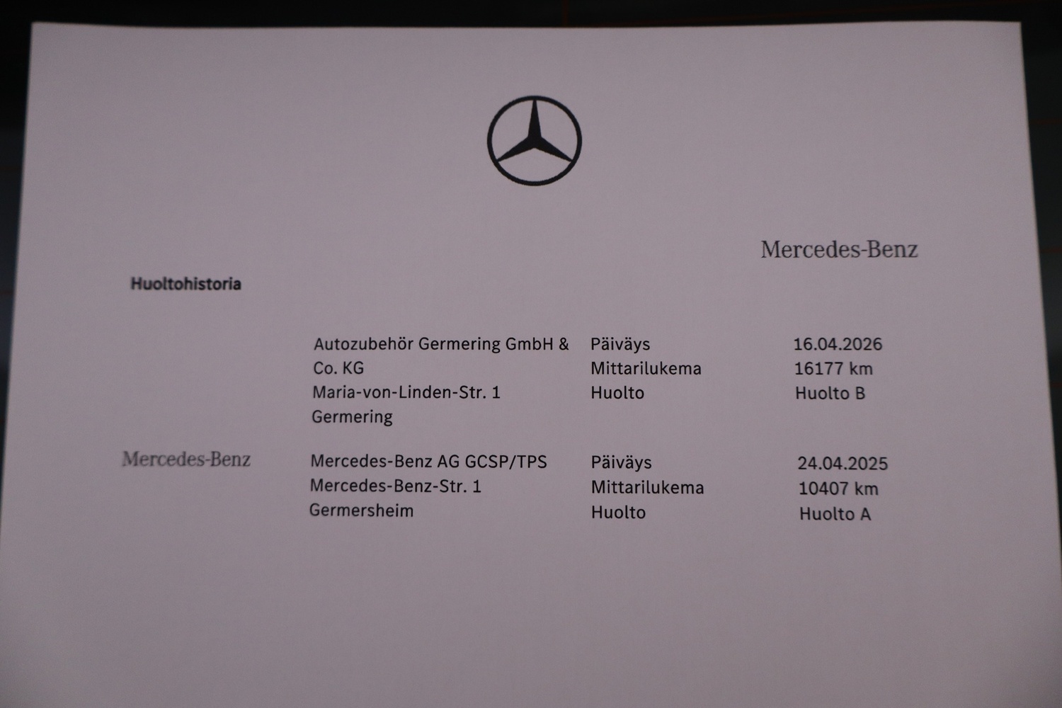 Mercedes-Benz EQA vaihtoauto
