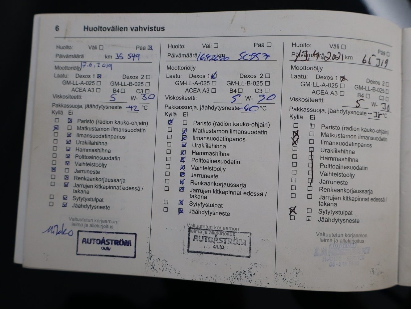 Opel Zafira vaihtoauto