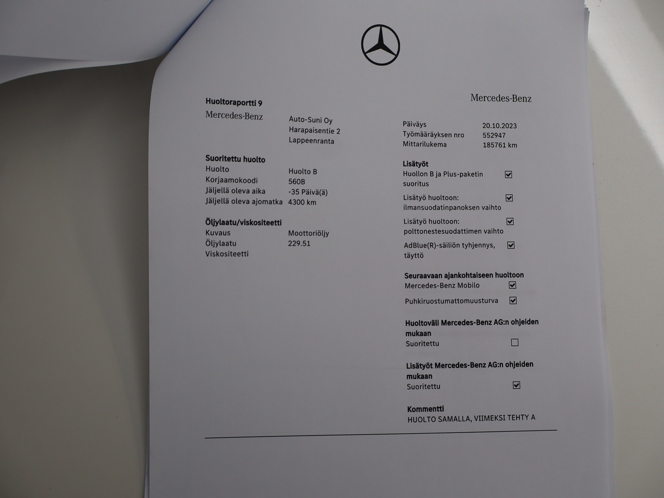 Mercedes-Benz CLS vaihtoauto