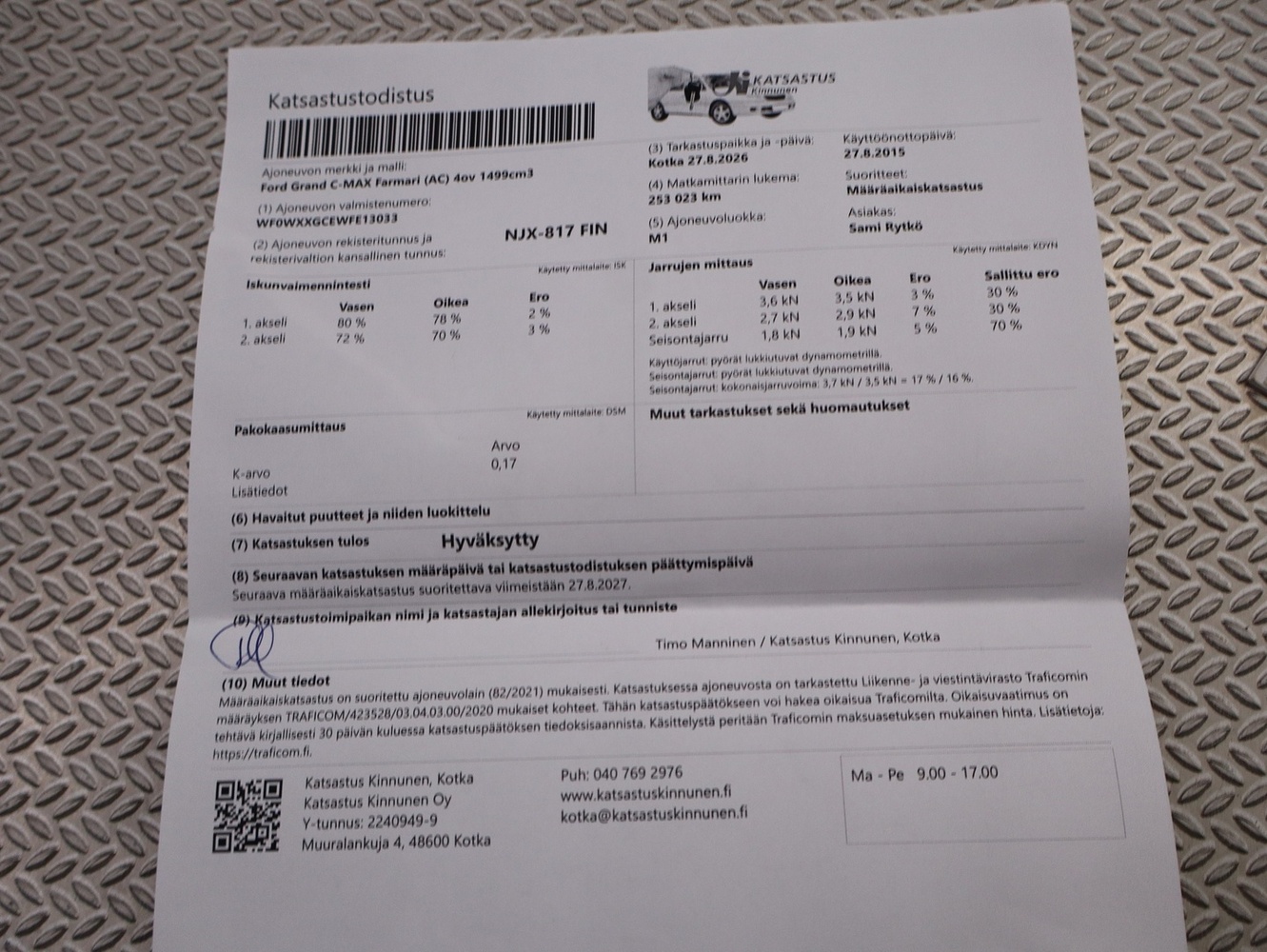 Ford Grand C-MAX vaihtoauto