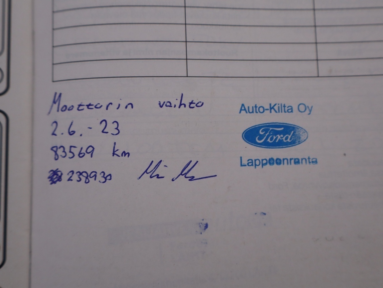 Ford Focus vaihtoauto