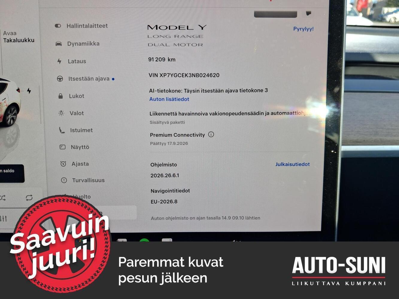 Tesla Model Y vaihtoauto