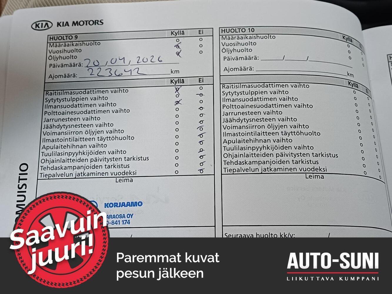 Kia Sportage vaihtoauto