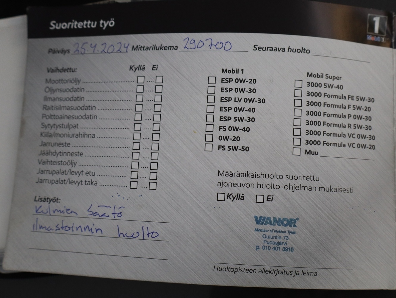 Ford Mondeo vaihtoauto