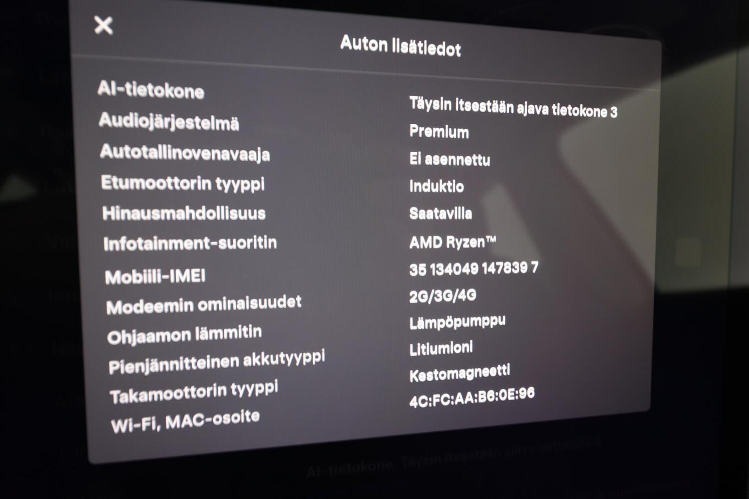 Tesla Model Y vaihtoauto