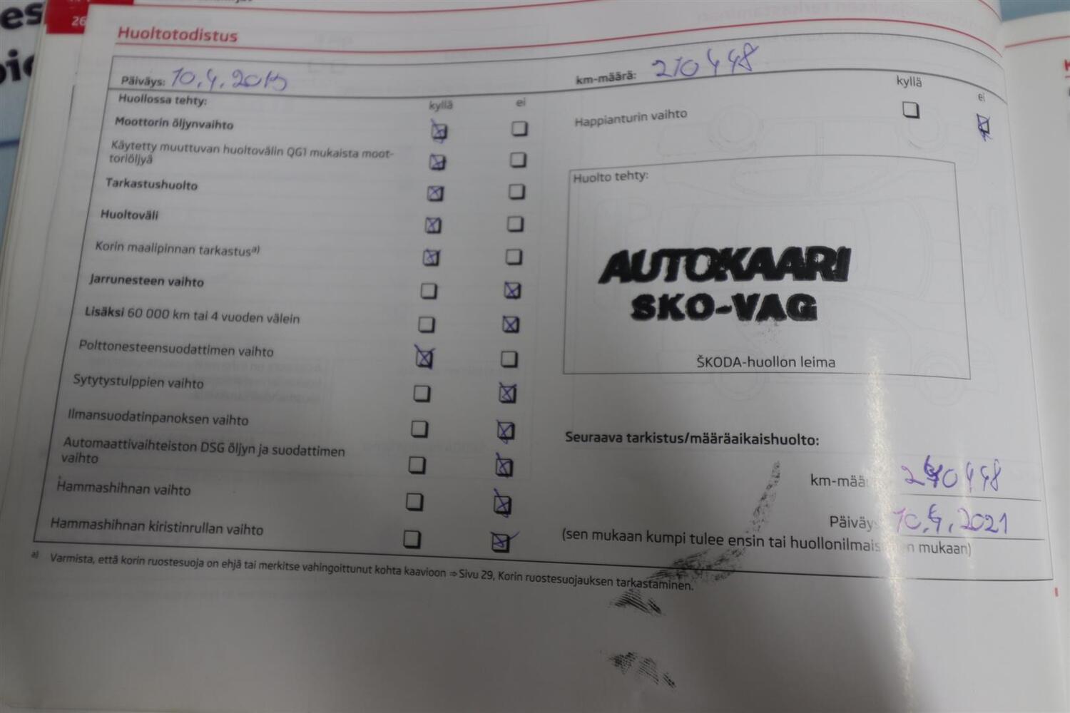 Skoda Superb vaihtoauto