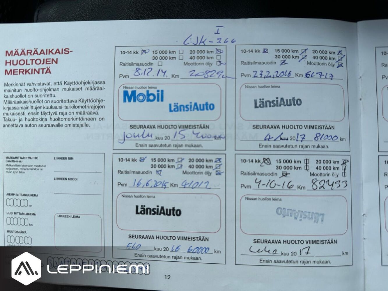 Nissan NOTE vaihtoauto