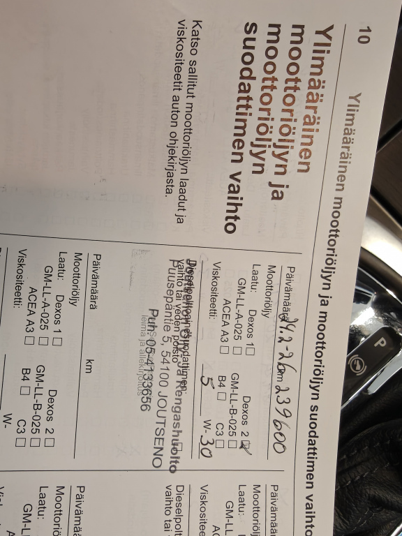 Opel Insignia vaihtoauto