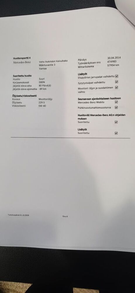 Mercedes-Benz B vaihtoauto