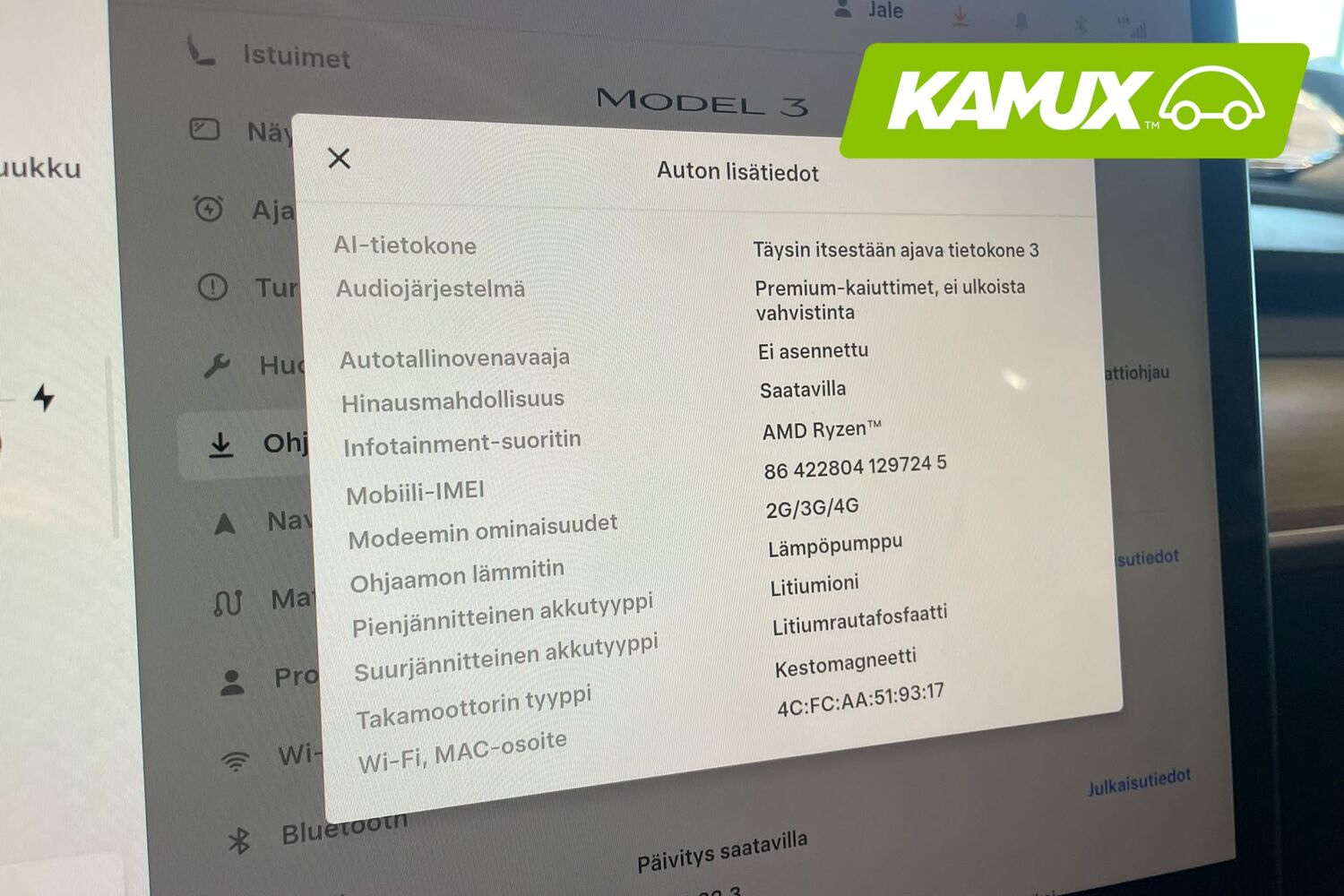 Tesla Model 3 vaihtoauto