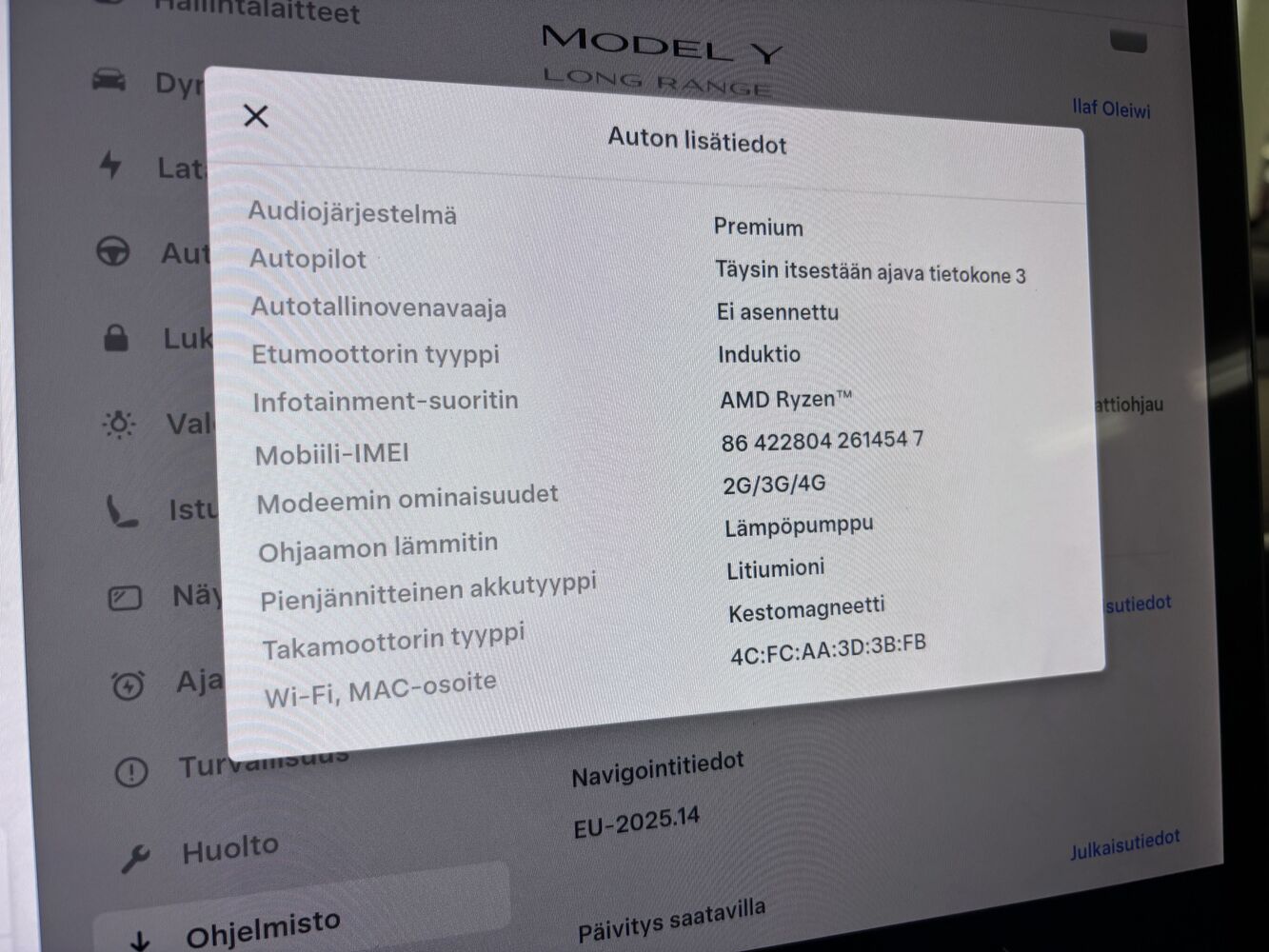 Tesla Model Y vaihtoauto