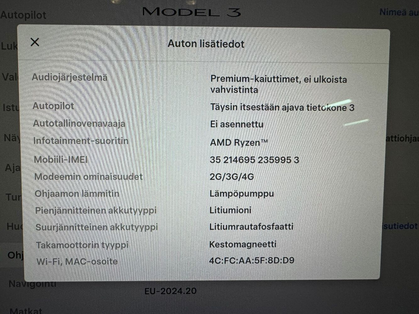 Tesla Model 3 vaihtoauto