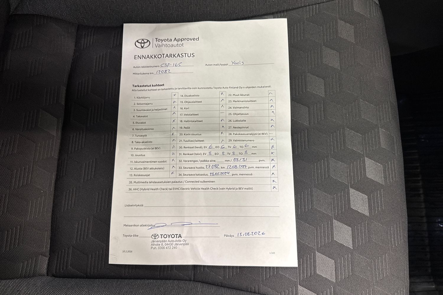 Toyota Yaris vaihtoauto