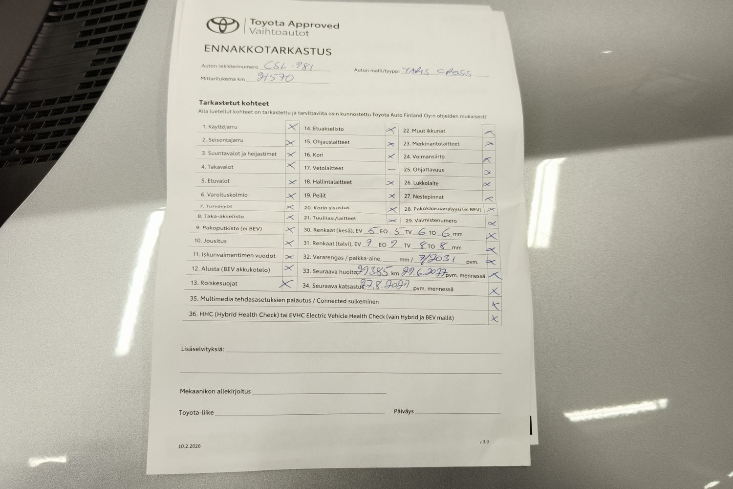 Toyota Yaris Cross vaihtoauto