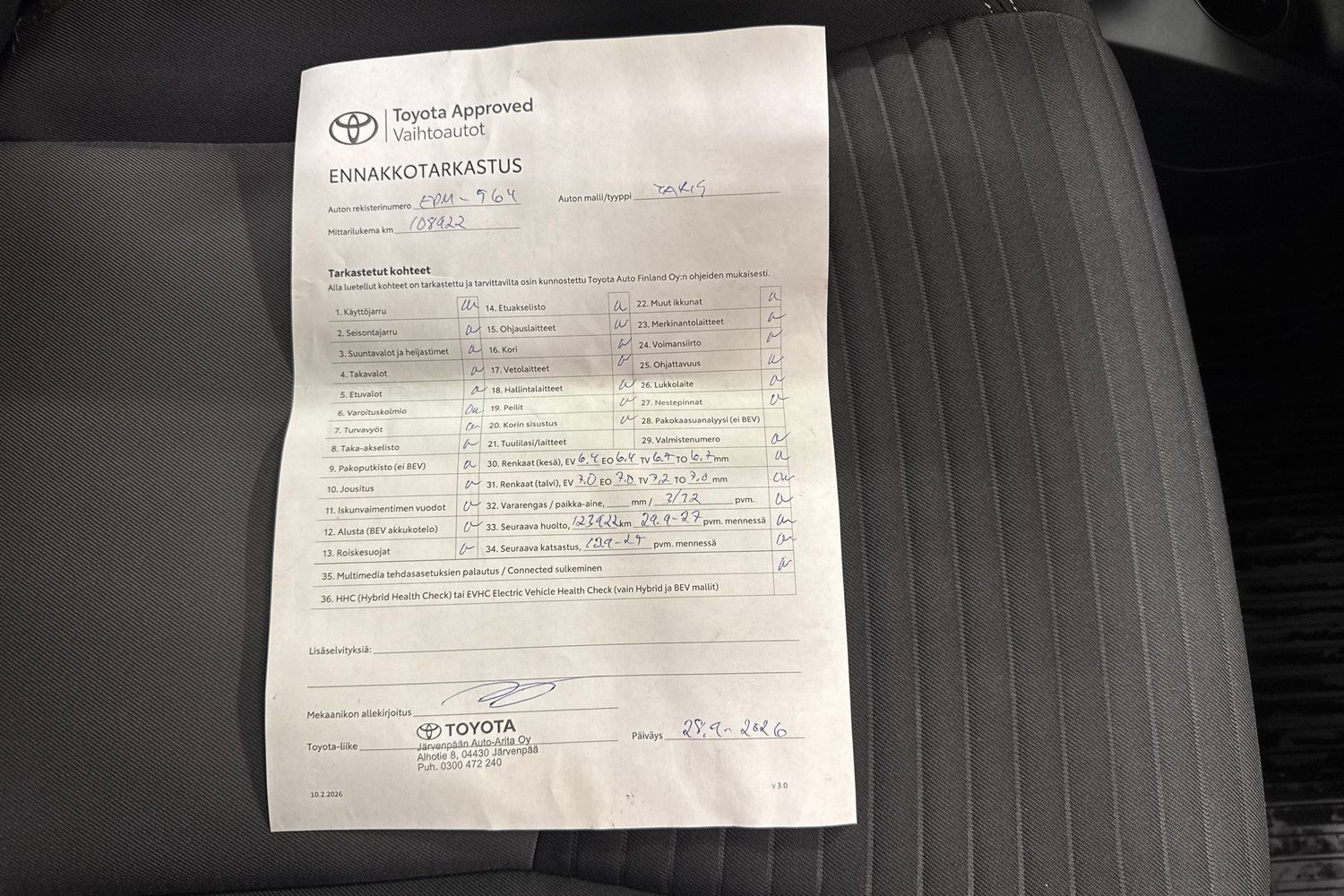 Toyota Yaris vaihtoauto