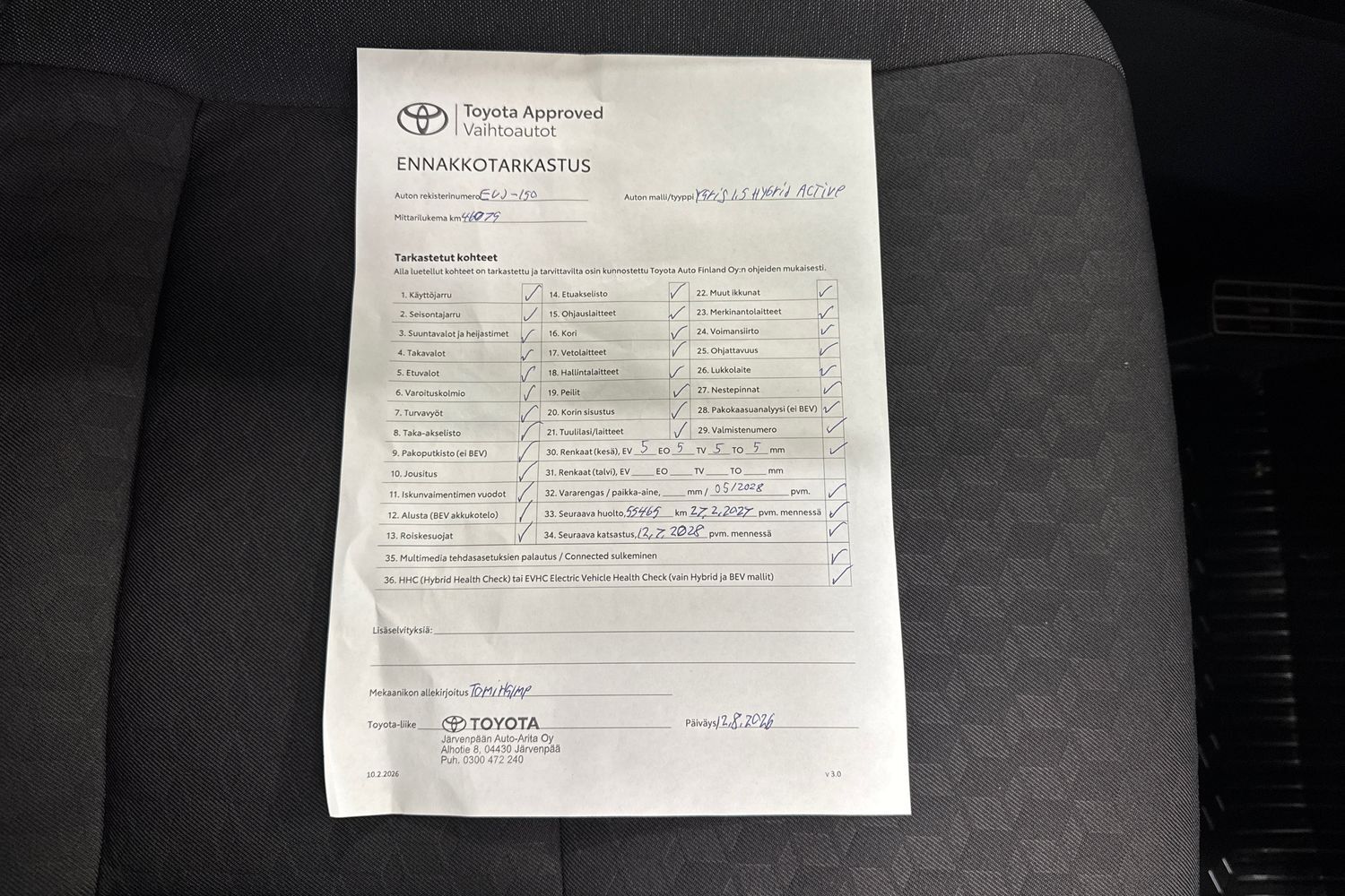 Toyota Yaris vaihtoauto