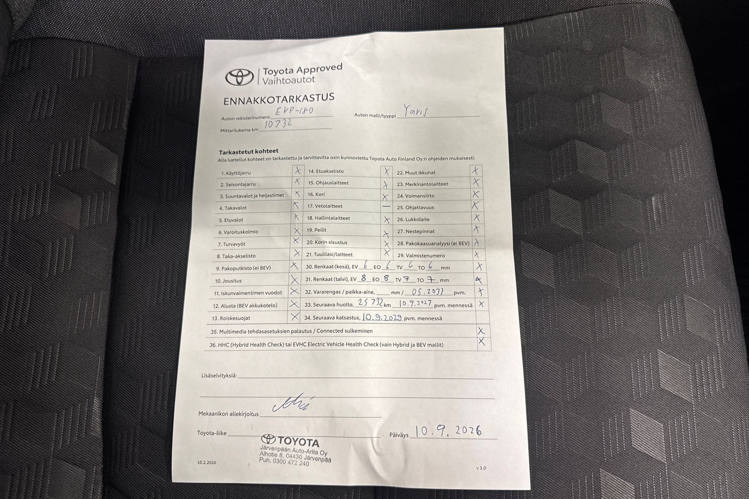 Toyota Yaris vaihtoauto