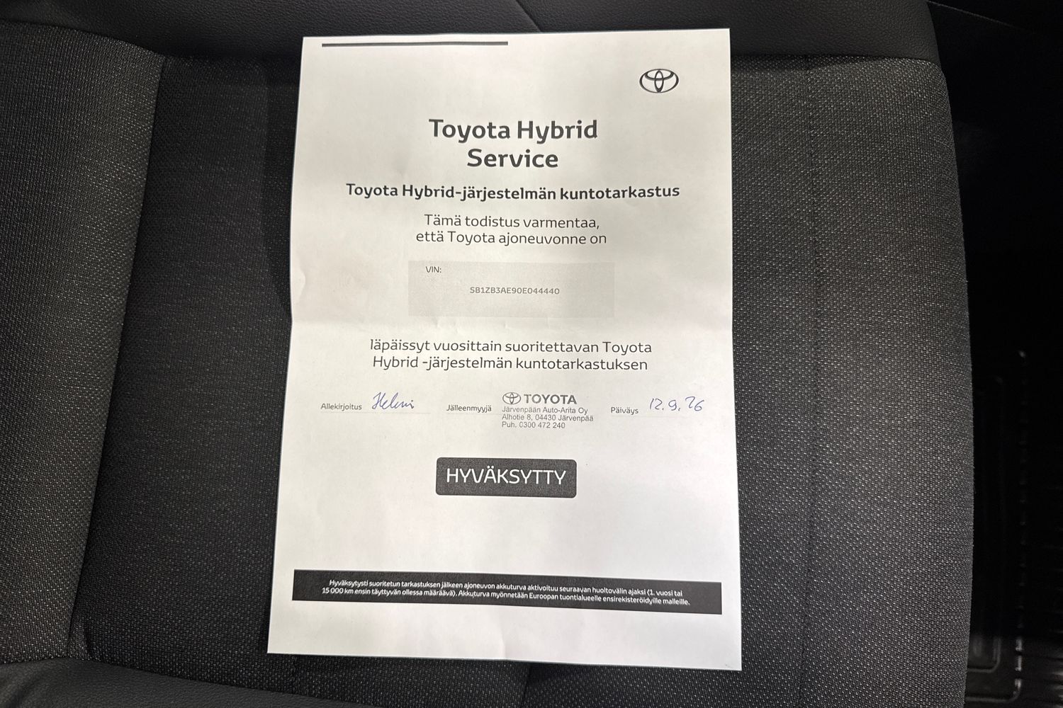 Toyota Corolla vaihtoauto
