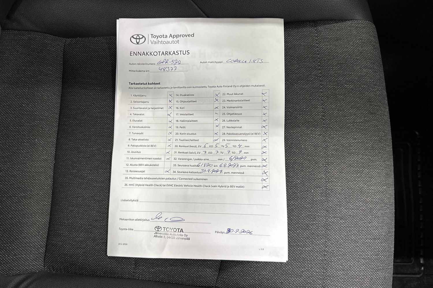 Toyota Corolla vaihtoauto