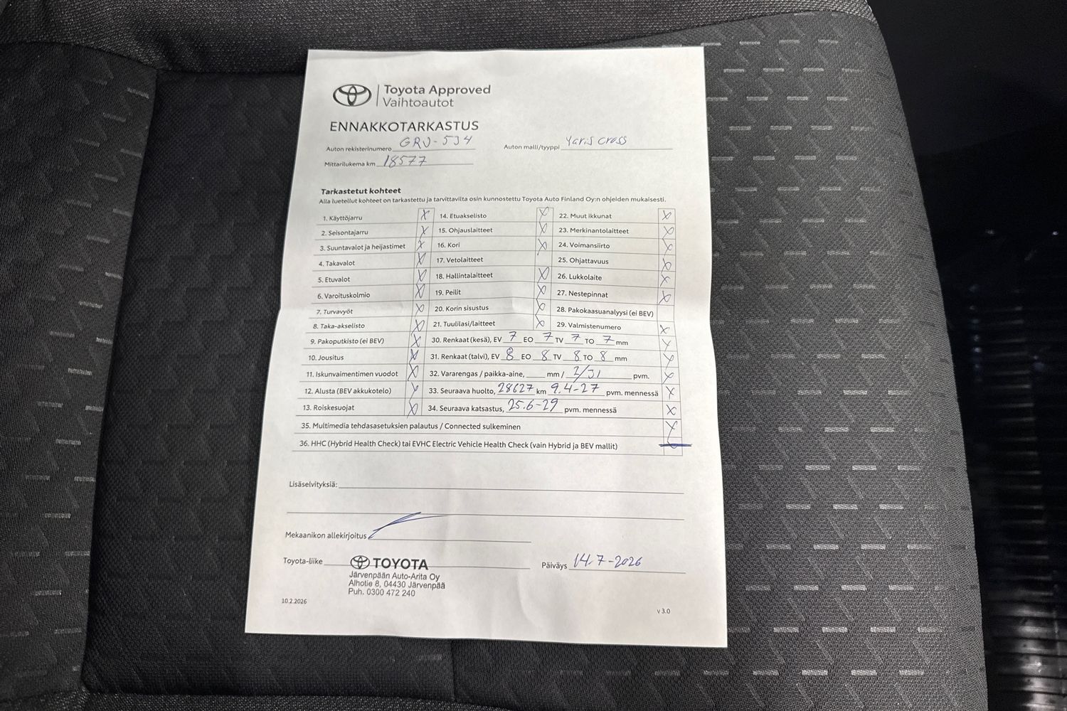 Toyota Yaris Cross vaihtoauto