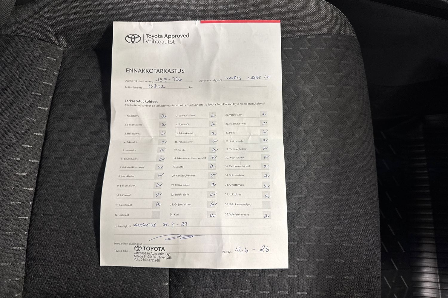 Toyota Yaris Cross vaihtoauto