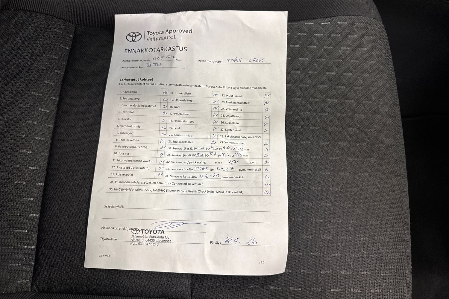 Toyota Yaris Cross vaihtoauto
