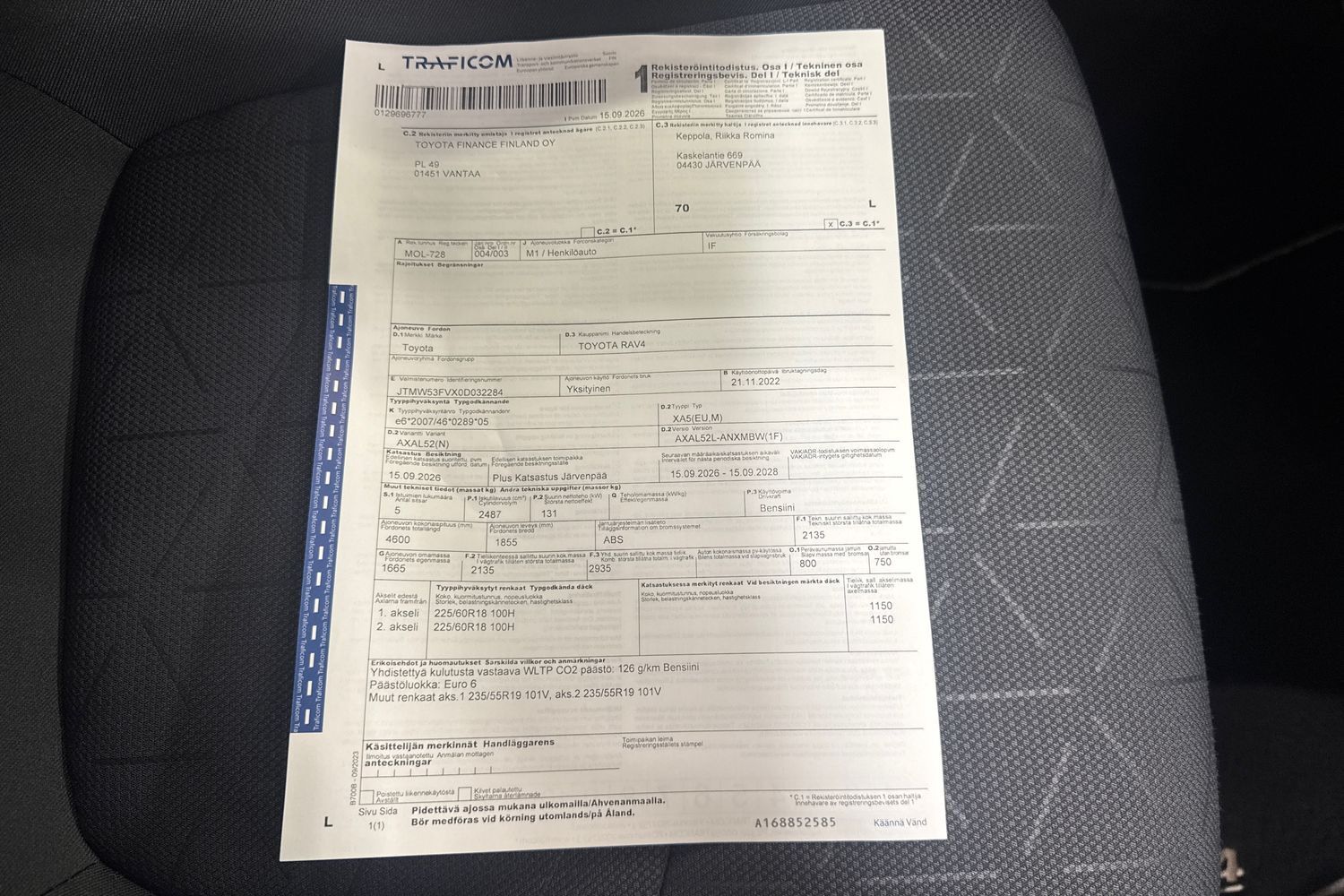 Toyota RAV4 vaihtoauto