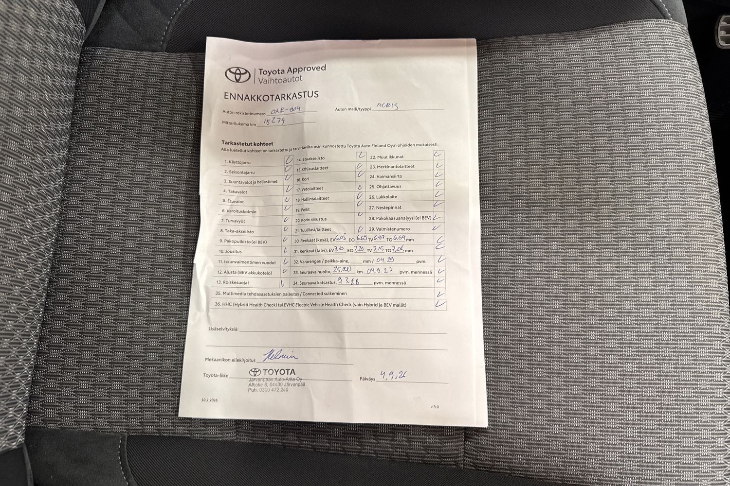 Toyota Auris vaihtoauto