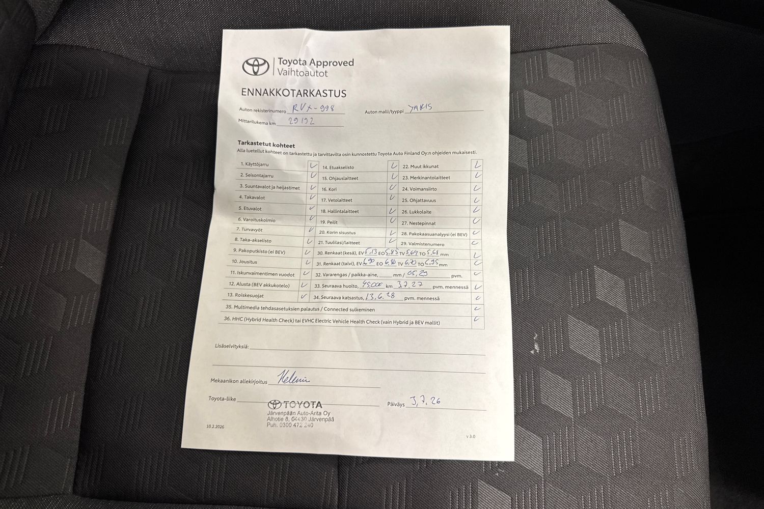 Toyota Yaris vaihtoauto