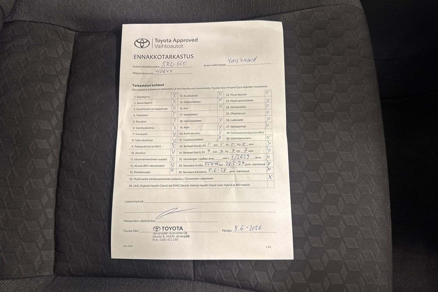 Toyota Yaris vaihtoauto