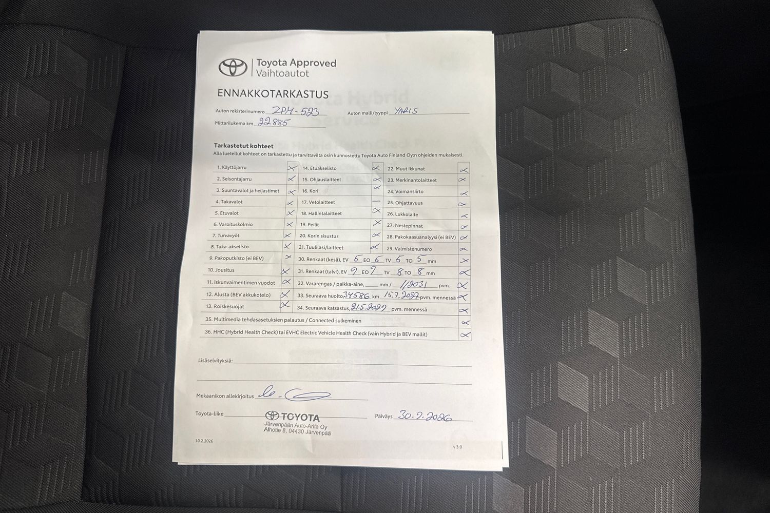 Toyota Yaris vaihtoauto