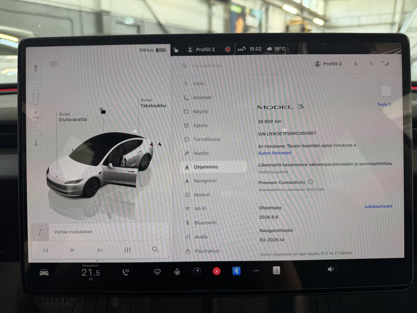 Tesla Model 3 vaihtoauto