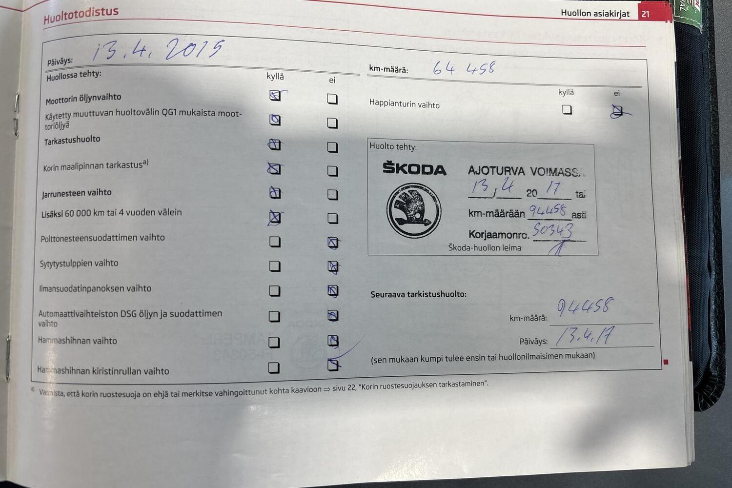 Skoda Superb vaihtoauto
