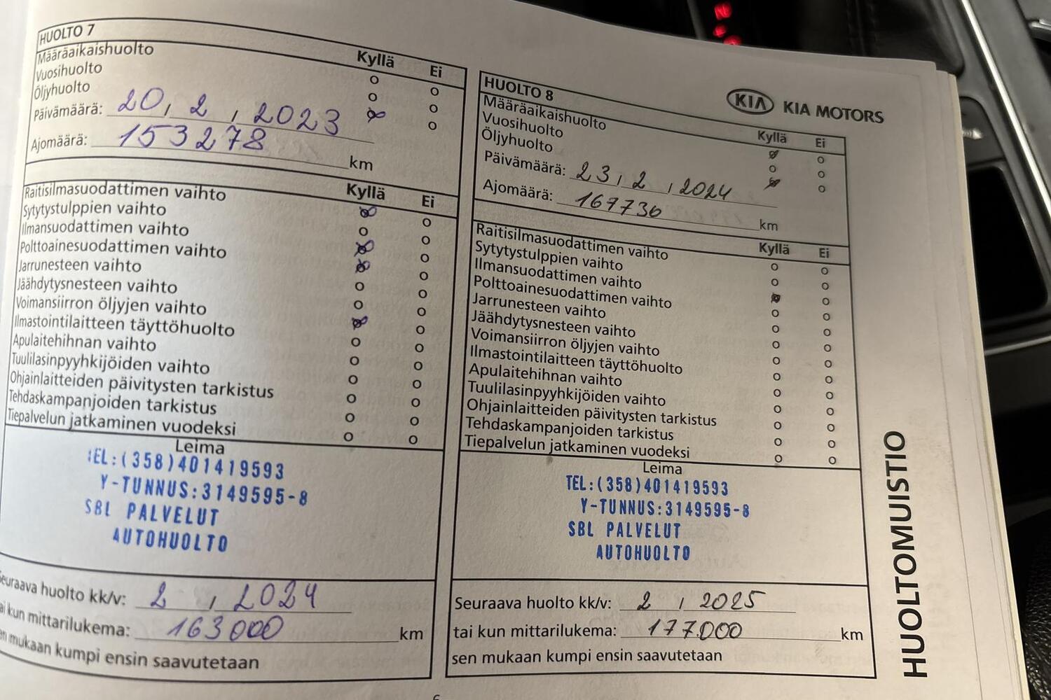 Kia Sorento vaihtoauto