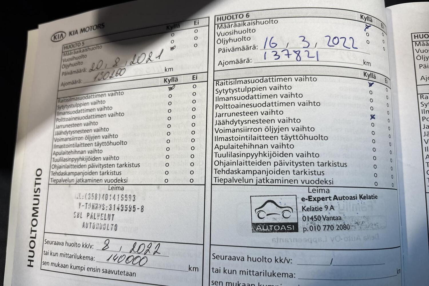 Kia Sorento vaihtoauto