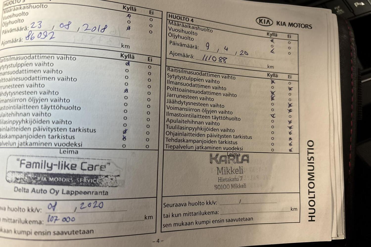 Kia Sorento vaihtoauto