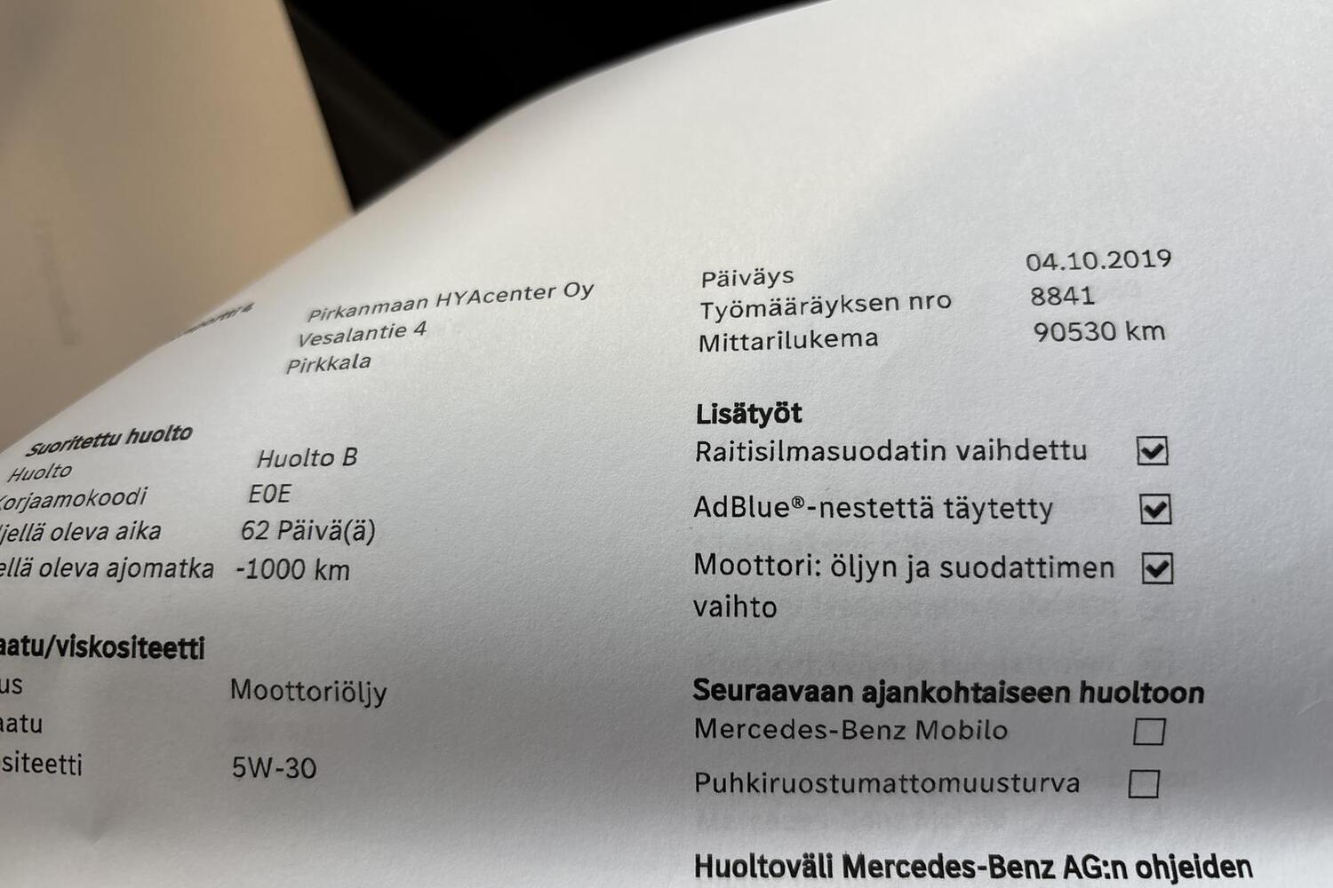 Mercedes-Benz C vaihtoauto