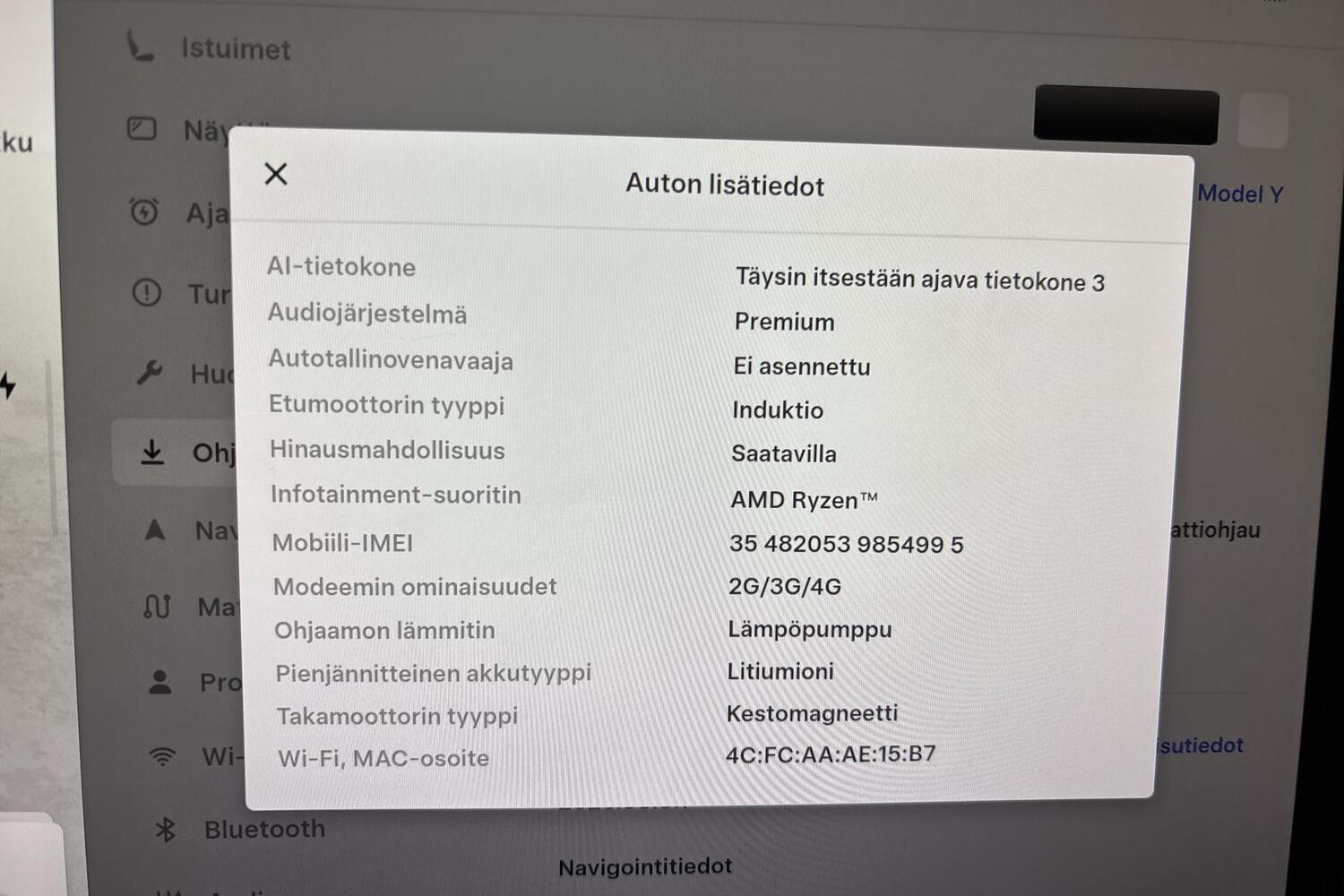 Tesla Model Y vaihtoauto