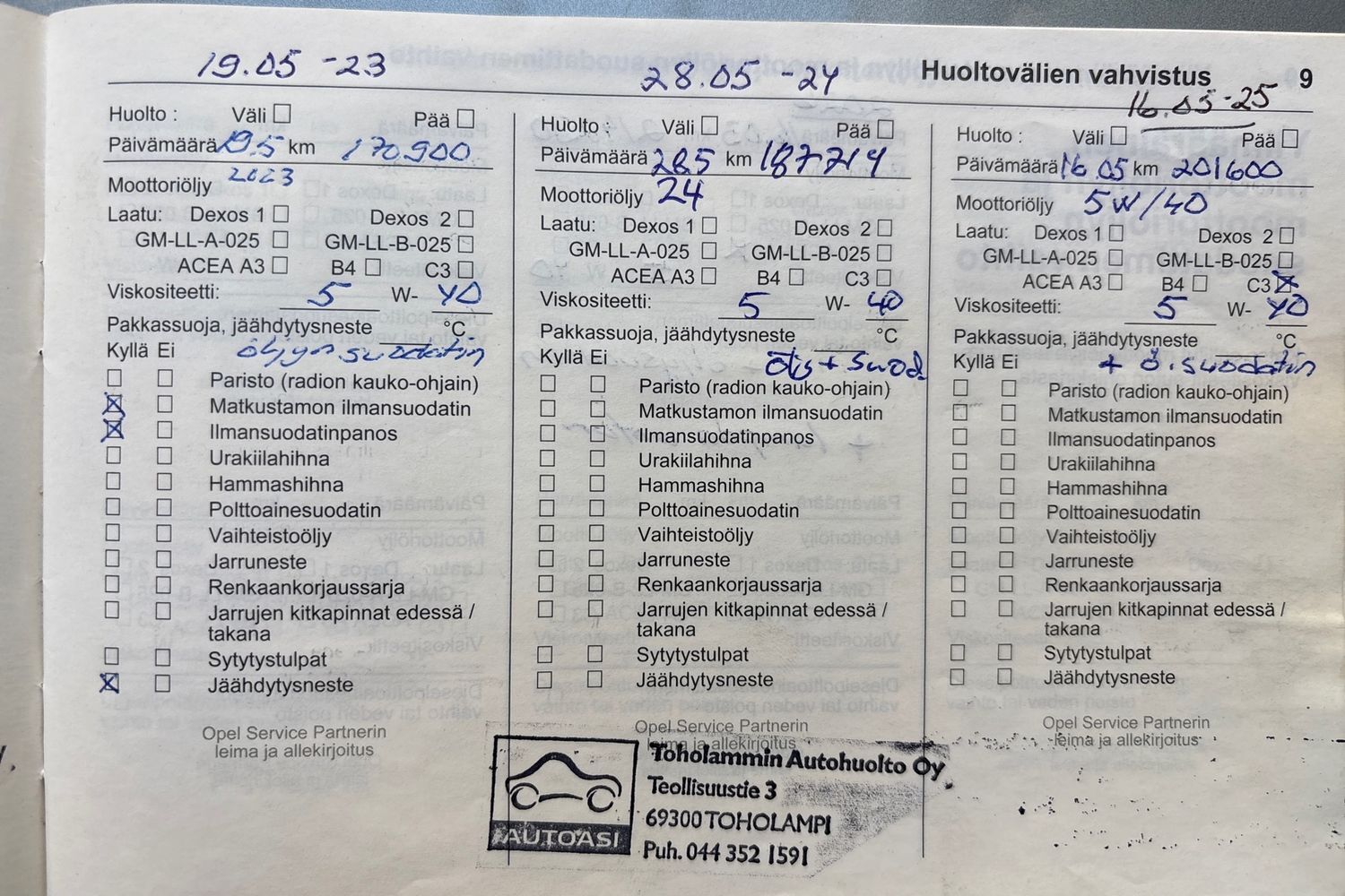 Opel Astra vaihtoauto