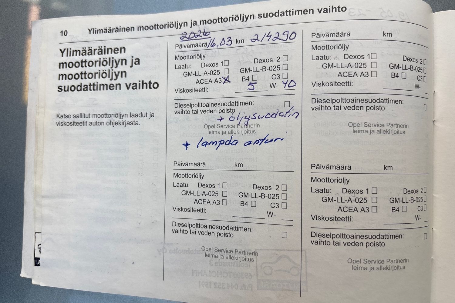 Opel Astra vaihtoauto