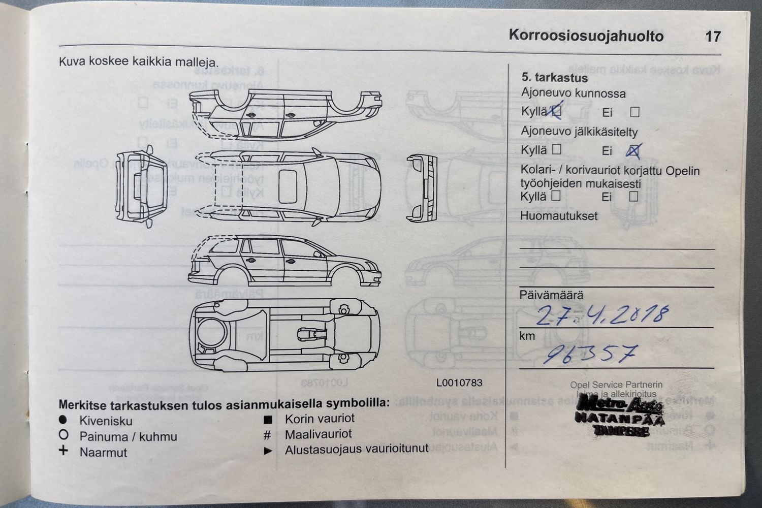 Opel Astra vaihtoauto