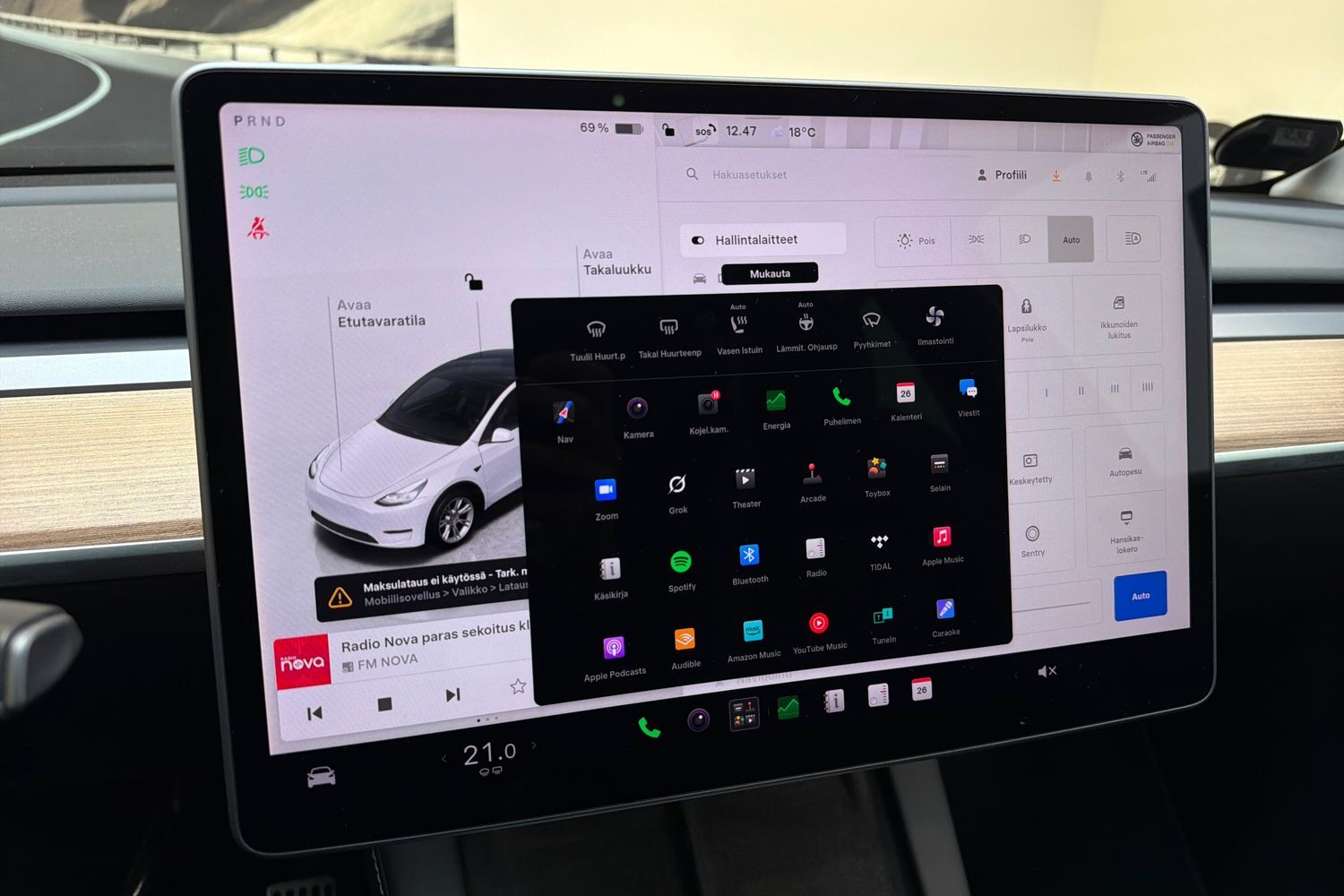 Tesla Model Y vaihtoauto