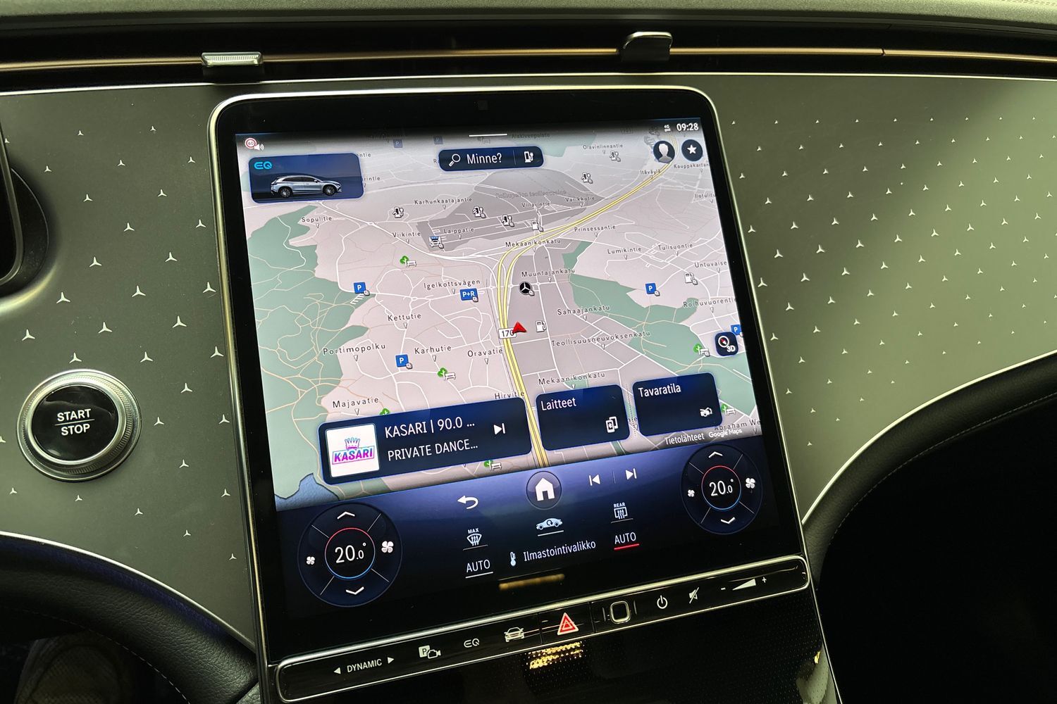 Mercedes-Benz EQS vaihtoauto